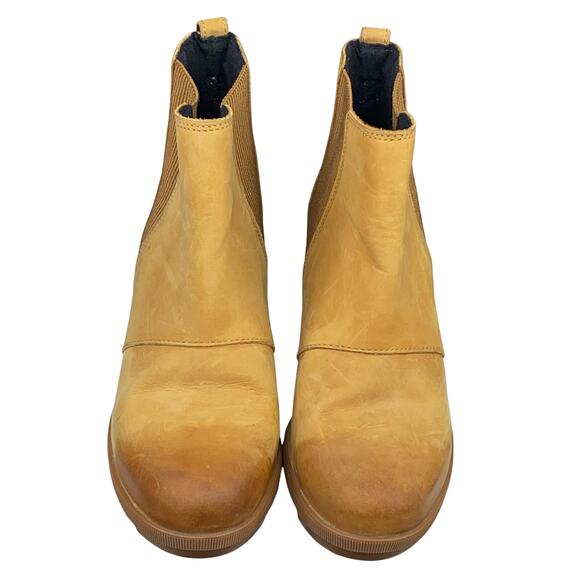 Sorel Women's Joan Of Arctic Brown Suede Hidden Wedge Boot Size US 8 - Picture 8 of 11